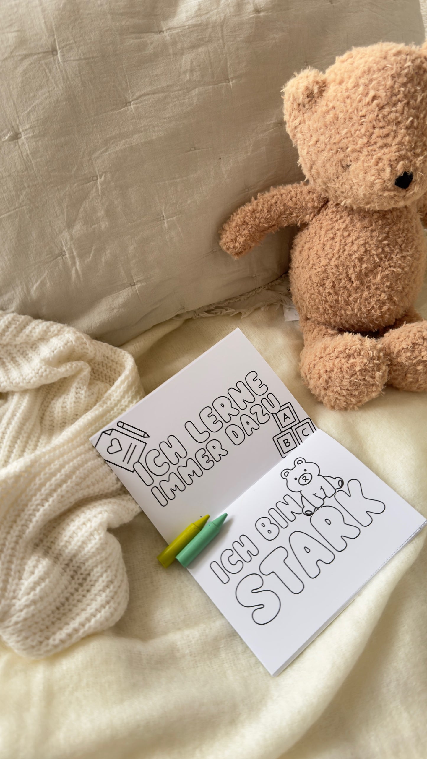 Affirmations Malbuch für Kinder