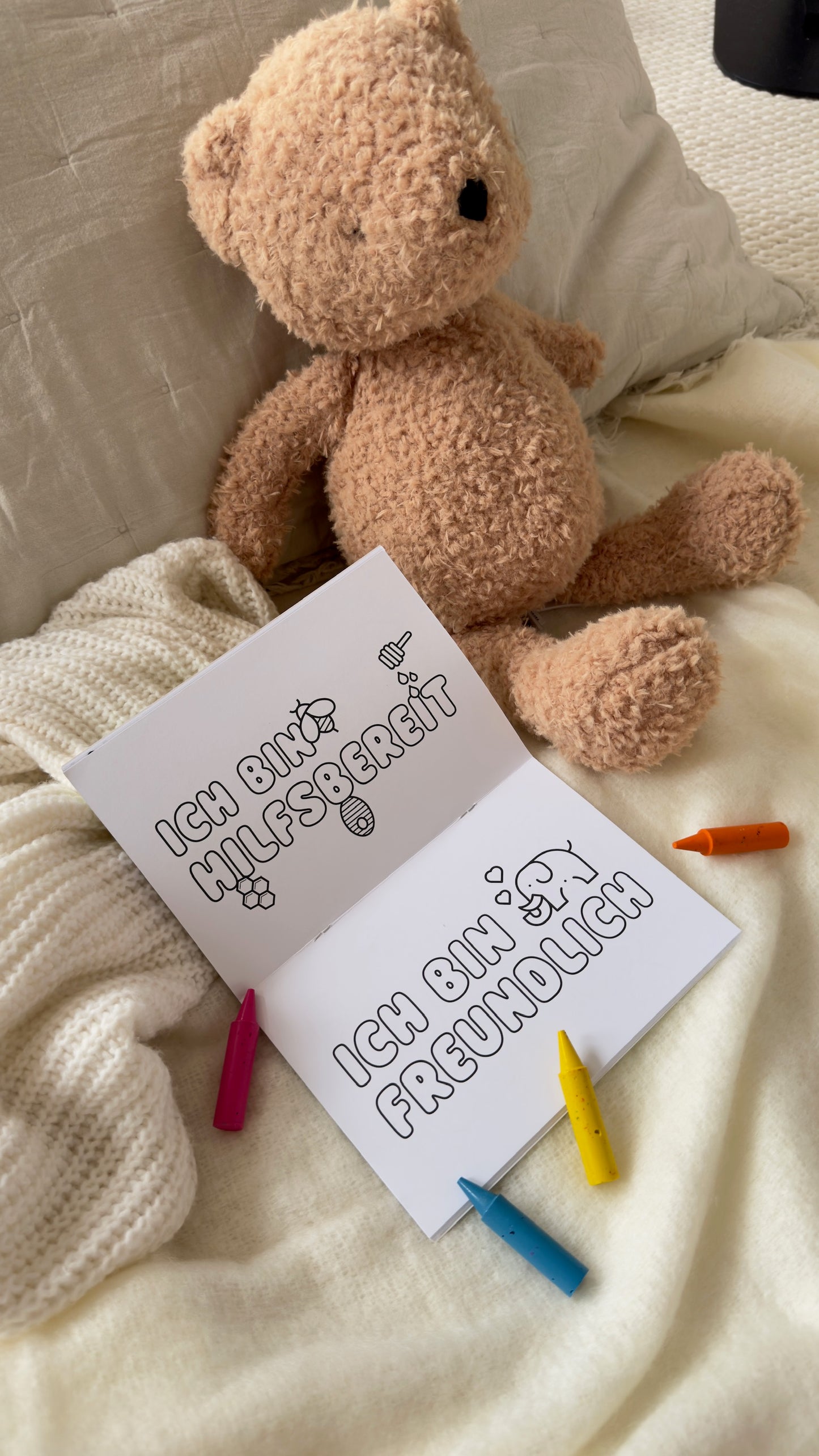 Affirmations Malbuch für Kinder