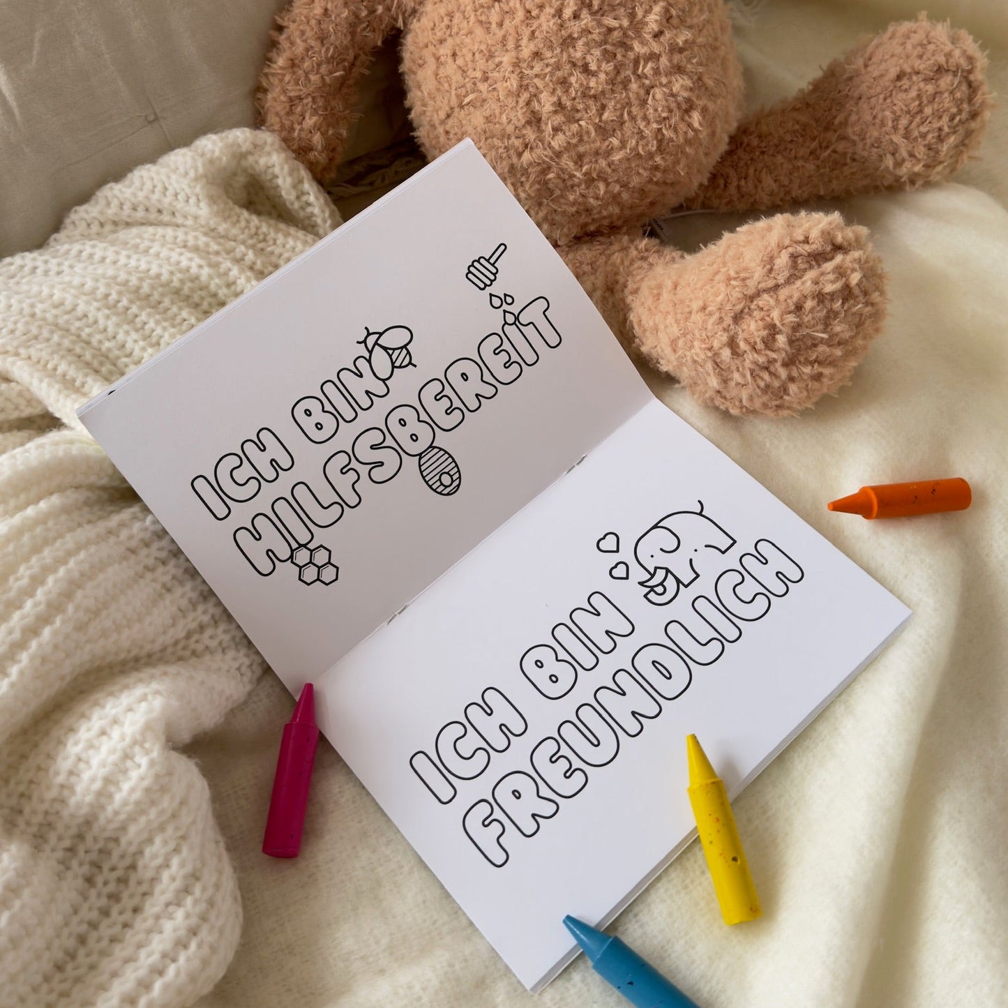 Affirmations Malbuch für Kinder