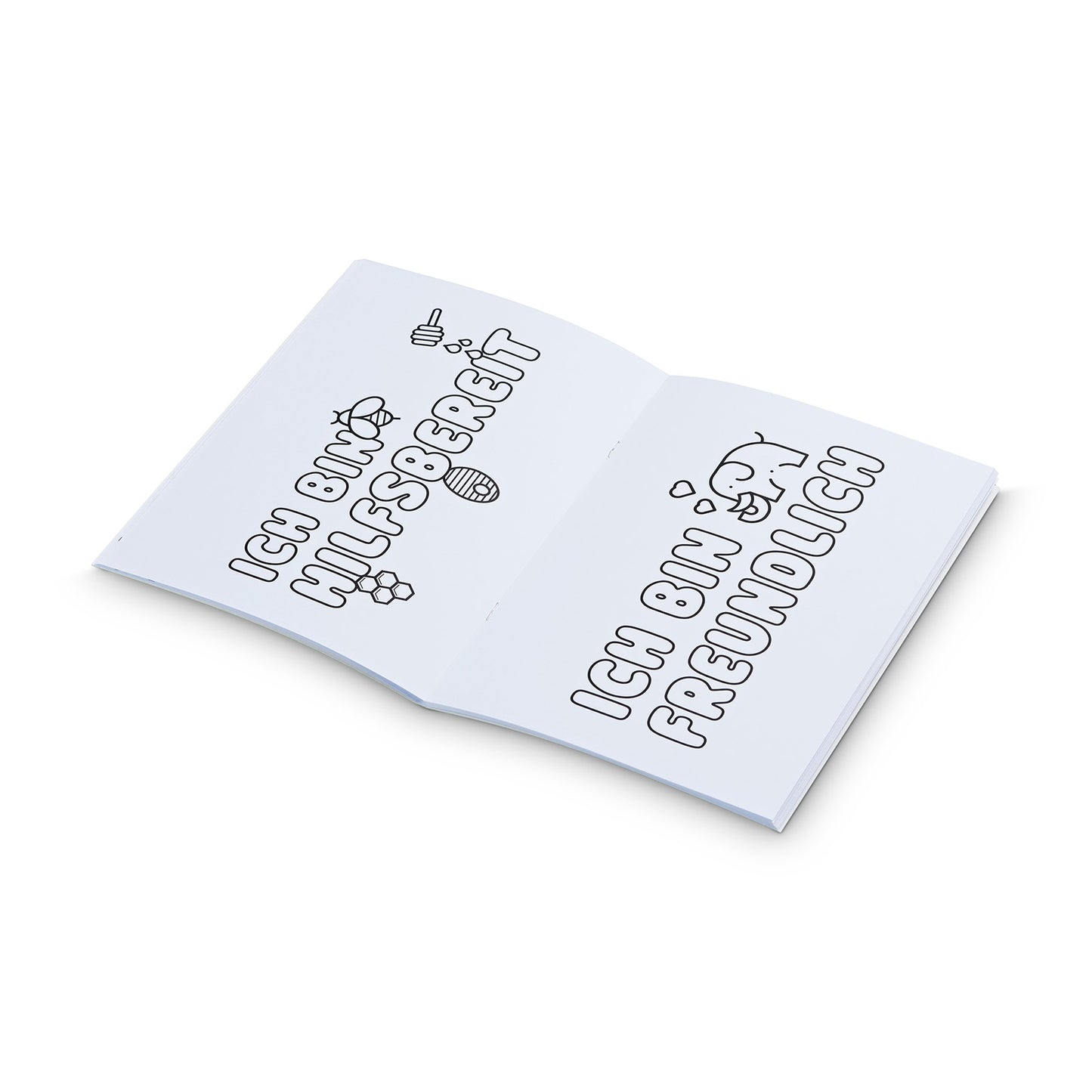 Affirmations Malbuch für Kinder