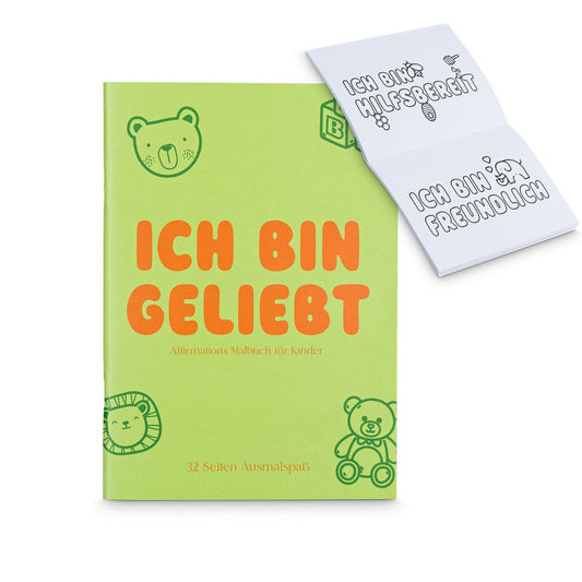 Affirmations Malbuch für Kinder