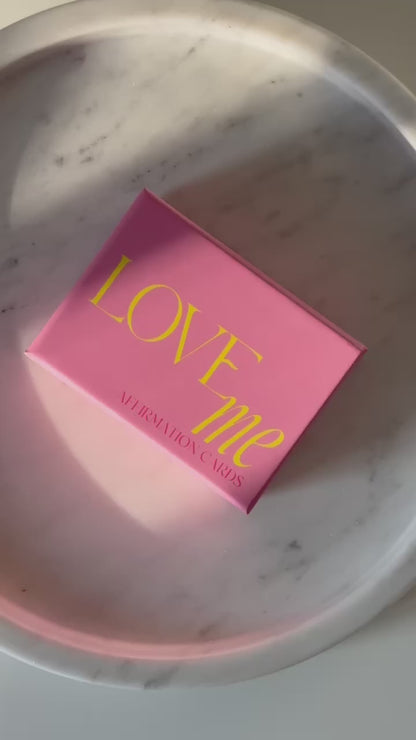 LOVEme Affirmation Cards
